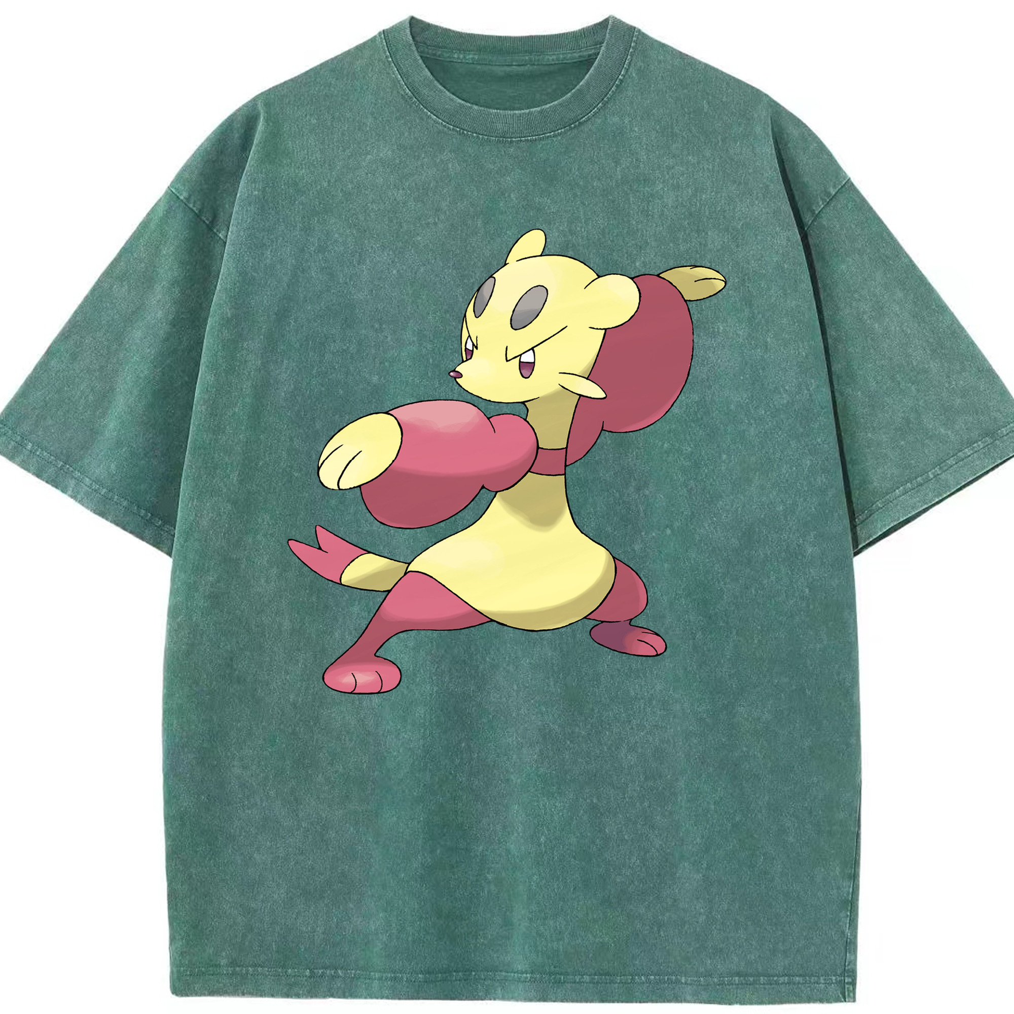 （画像用） ポケットモンスター Pokémon 綿100% ヴィンテージ風 半袖Tシャツ（フロントプリント）